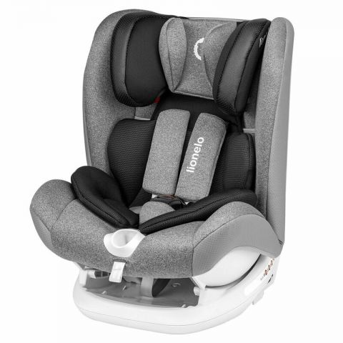 Lionelo - Scaun auto Oliver, cu Isofix, 9- 36 kg, Stone