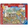 Ravensburger PUZZLE FLEROUX RIO DE JANEIRO, 1000 PIESE