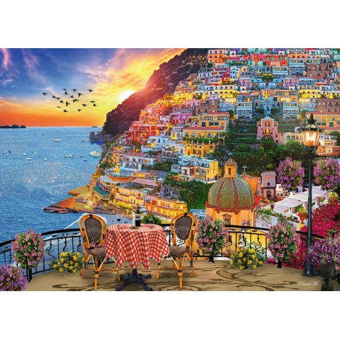 Ravensburger Puzzle Cina In Positano, 1000 Piese