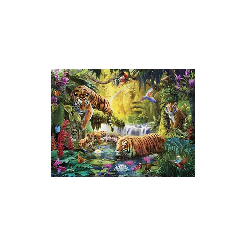 Ravensburger PUZZLE IAZ CU TIGRI, 1500 PIESE
