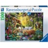 Ravensburger PUZZLE IAZ CU TIGRI, 1500 PIESE