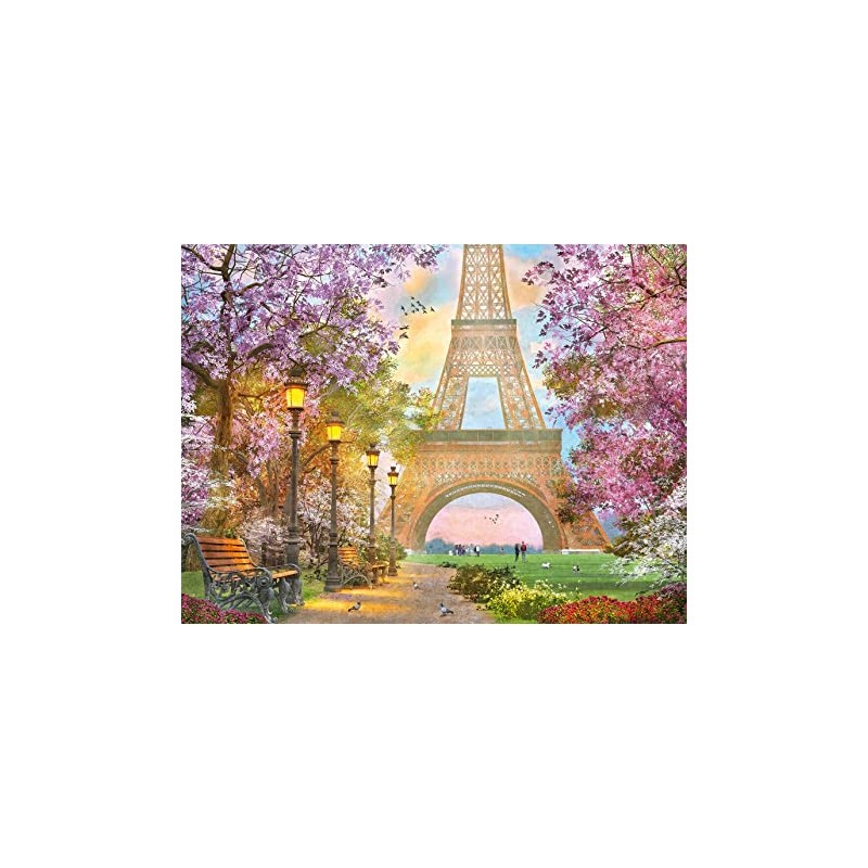 Ravensburger PUZZLE ALEE ROMANTIC PARIS, 1500 PIESE