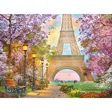 Ravensburger PUZZLE ALEE ROMANTIC PARIS, 1500 PIESE