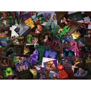 Ravensburger PUZZLE VILLAINOUS PERSONAJE, 2000 PIESE