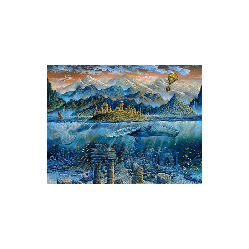 Ravensburger PUZZLE BALENA FANTASTICA, 2000 PIESE