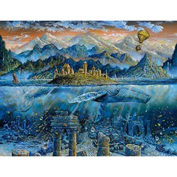 Ravensburger PUZZLE BALENA FANTASTICA, 2000 PIESE
