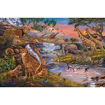 Ravensburger PUZZLE ANIMALE SALBATICE LA RAU, 3000 PIESE