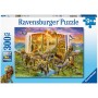 Ravensburger PUZZLE CARTEA DINOZAURILOR, 300 PIESE