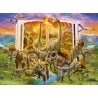 Ravensburger PUZZLE CARTEA DINOZAURILOR, 300 PIESE