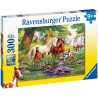 Ravensburger PUZZLE FAMILIE DE CAI LA RAU, 300 PIESE
