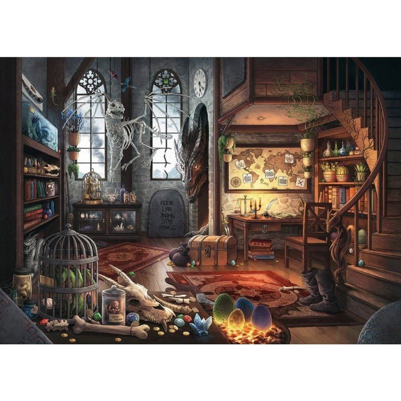 Ravensburger PUZZLE EXIT 5 LABORATORUL VRAJITORULUI, 759 PIESE Ravensburger PUZZLE EXIT 5 LABORATORUL VRAJITORULUI, 759 PIESE
