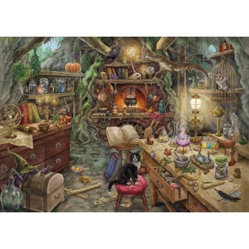 Ravensburger PUZZLE EXIT 3 BUCATARIA VRAJITOAREI, 759 PIESE