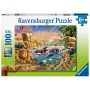 Ravensburger PUZZLE IZVOR IN JUNGLA, 100 PIESE
