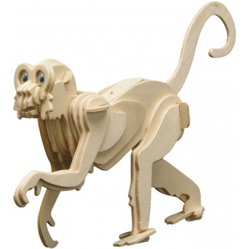 Pebaro 3D puzzle lemn maimuta 859/2