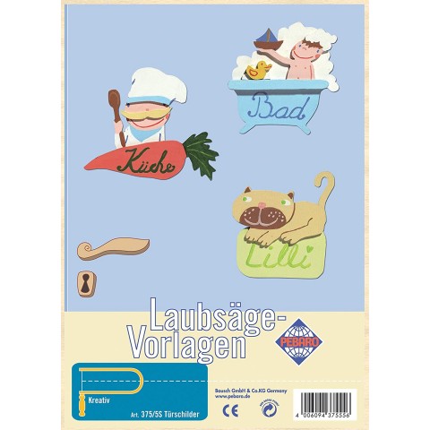 Pebaro Placaj cu sablon pentru traforaj 375/5S