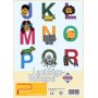 Pebaro Placaj cu sablon pentru traforaj Litere 342S