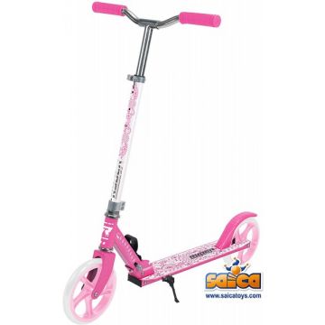 Saica Trotineta pentru copii cu 2 roti 200 mm roz cu alb