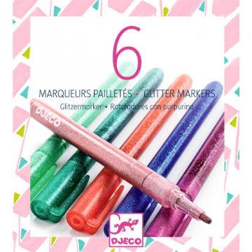Djeco Carioca (marker) cu sclipici Sweet