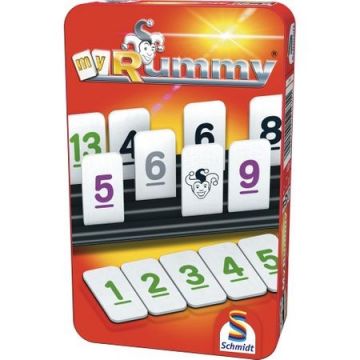 Schmidt Spiele My Rummy in cutie metalica