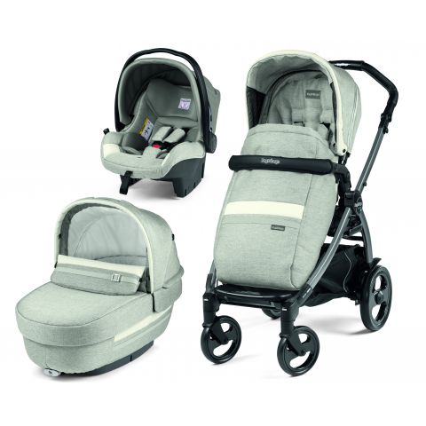 Peg Perego Carucior 3 in 1 Book Plus 51 Titania Luxe Pure