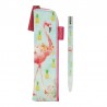 Santoro Set penar+pix Flamingo
