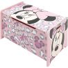 Arditex ladita din lemn pentru depozitare jucarii minnie mouse