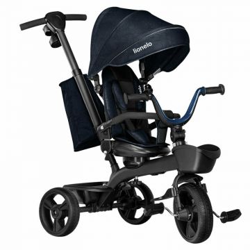 Lionelo Tricicleta multifunctionala cu sezut reversibil, Kori, Blue Navy