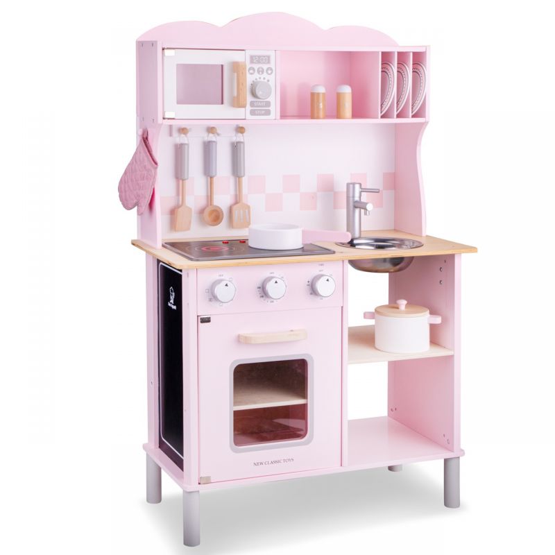 New Classic Toys Bucatarie Bon Appetit - Modern Electric Cooking Roz New Classic Toys Bucatarie Bon Appetit - Modern Electric Cooking Roz