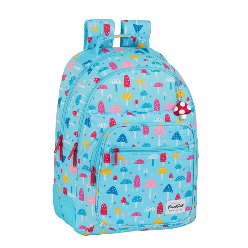 Safta Ghiozdan dublu Blackfit8 Ciupercute 42 cm Safta Ghiozdan dublu Blackfit8 Ciupercute 42 cm