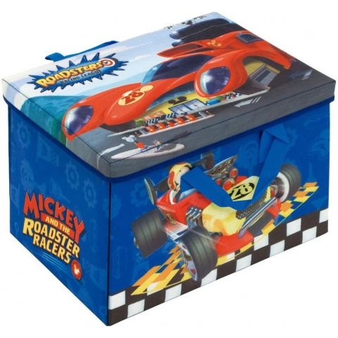 Arditex cutie pentru depozitare jucarii transformabila mickey mouse and the roadster racers