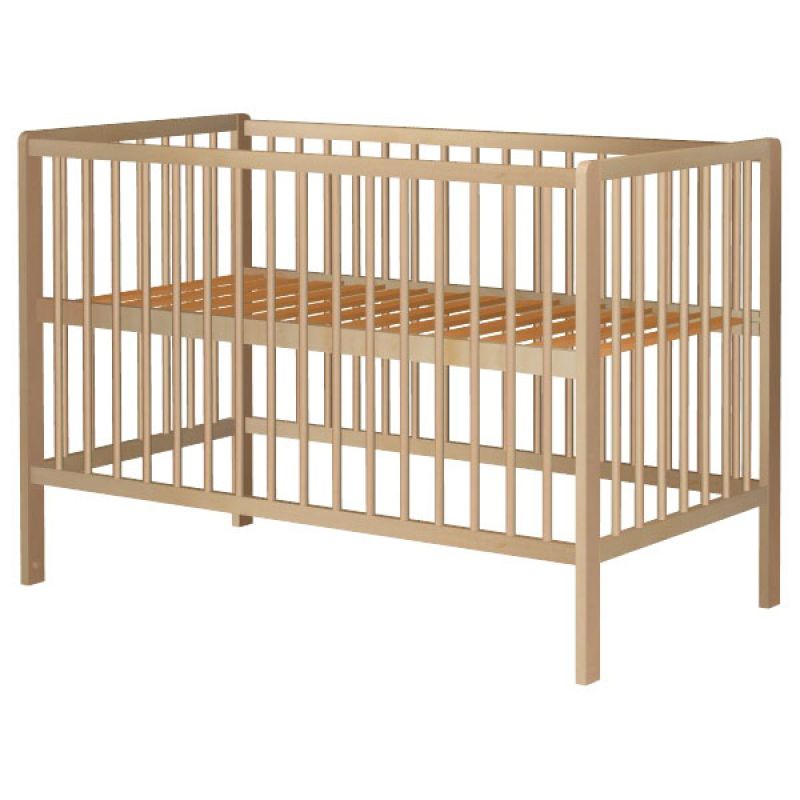 Patut copii din lemn Hubners Dominic 120x60 cm natur Patut copii din lemn Hubners Dominic 120x60 cm natur
