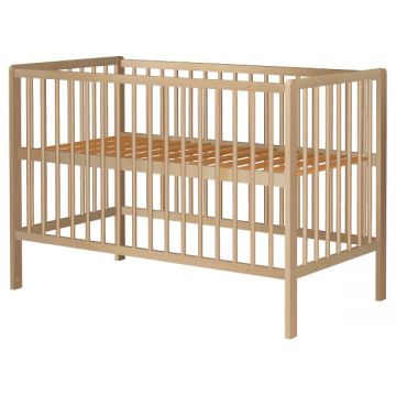 Hubners Patut copii din lemn Dominic 120x60 cm natur