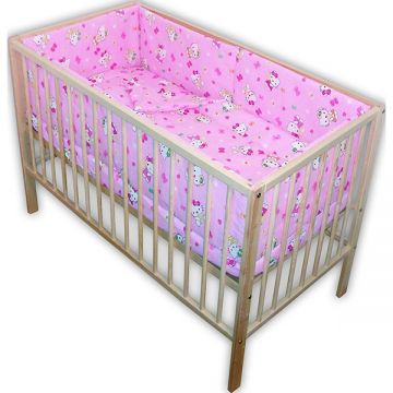 Hubners Lenjerie patut Kitty 5 piese roz