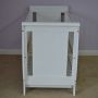 Hubners Patut copii din lemn Mira 120x60 cm alb cu sertar