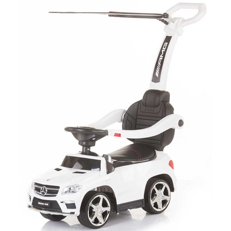 Chipolino Masinuta de impins cu copertina Mercedes Benz GL63 AMG white Chipolino Masinuta de impins cu copertina Mercedes Benz GL63 AMG white