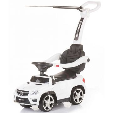 Chipolino Masinuta de impins cu copertina Mercedes Benz GL63 AMG white