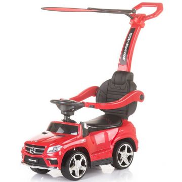 Chipolino Masinuta de impins cu copertina Mercedes Benz GL63 AMG red