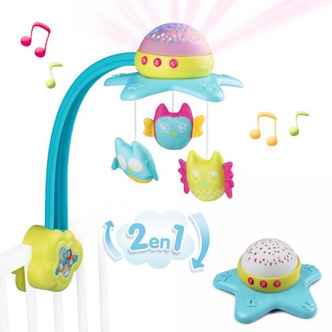 Smoby Carusel muzical Cotoons Star 2 in 1