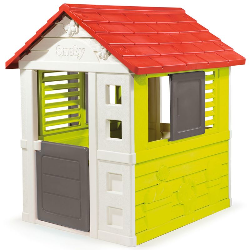 Smoby Casuta pentru copii Nature Playhouse Smoby Casuta pentru copii Nature Playhouse