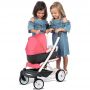 Smoby Carucior pentru papusi Quinny Combi 3 in 1 roz