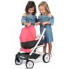 Smoby Carucior pentru papusi Quinny Combi 3 in 1 roz