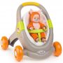 Smoby Carucior pentru papusi Minikiss 3 in 1 gri