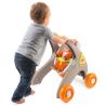 Smoby Carucior pentru papusi Minikiss 3 in 1 gri