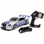 Jada Toys Masina Jada Toys Fast and Furious Nissan Skyline GTR Drift cu anvelope si telecomanda