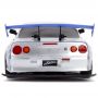 Jada Toys Masina Jada Toys Fast and Furious Nissan Skyline GTR Drift cu anvelope si telecomanda