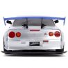 Jada Toys Masina Jada Toys Fast and Furious Nissan Skyline GTR Drift cu anvelope si telecomanda
