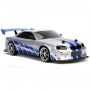 Jada Toys Masina Jada Toys Fast and Furious Nissan Skyline GTR Drift cu anvelope si telecomanda