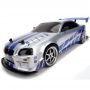 Jada Toys Masina Jada Toys Fast and Furious Nissan Skyline GTR Drift cu anvelope si telecomanda