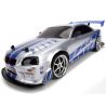 Jada Toys Masina Jada Toys Fast and Furious Nissan Skyline GTR Drift cu anvelope si telecomanda