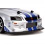 Jada Toys Masina Jada Toys Fast and Furious Nissan Skyline GTR Drift cu anvelope si telecomanda